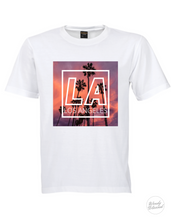 Load image into Gallery viewer, T-Shirt crew neck LA Los Angeles design.
