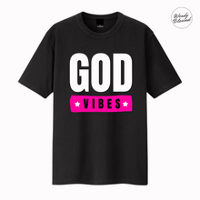 Load image into Gallery viewer, T-Shirt Short-Sleeve for Ladies "GOD VIBES"