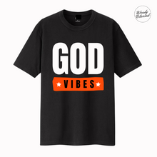 Load image into Gallery viewer, T-Shirt Short-Sleeve Unisex "GOD VIBES"