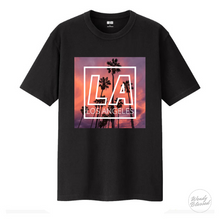 Load image into Gallery viewer, T-Shirt crew neck LA Los Angeles design.
