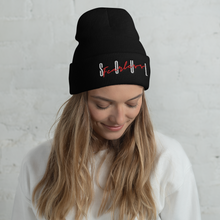 Load image into Gallery viewer, Cuffed Beanie FEARLESS SOUL (Embroidery Design).