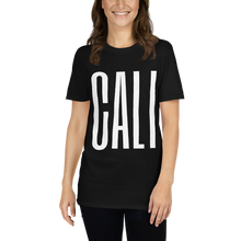 Load image into Gallery viewer, Unisex Short-Sleeve T-Shirt with CALI Design.