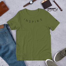Load image into Gallery viewer, T-shirt Short-sleeve unisex INSPIRE RN & ARM Logo design.
