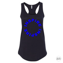 Load image into Gallery viewer, Tank Top Shirt with INSPIRE design.
