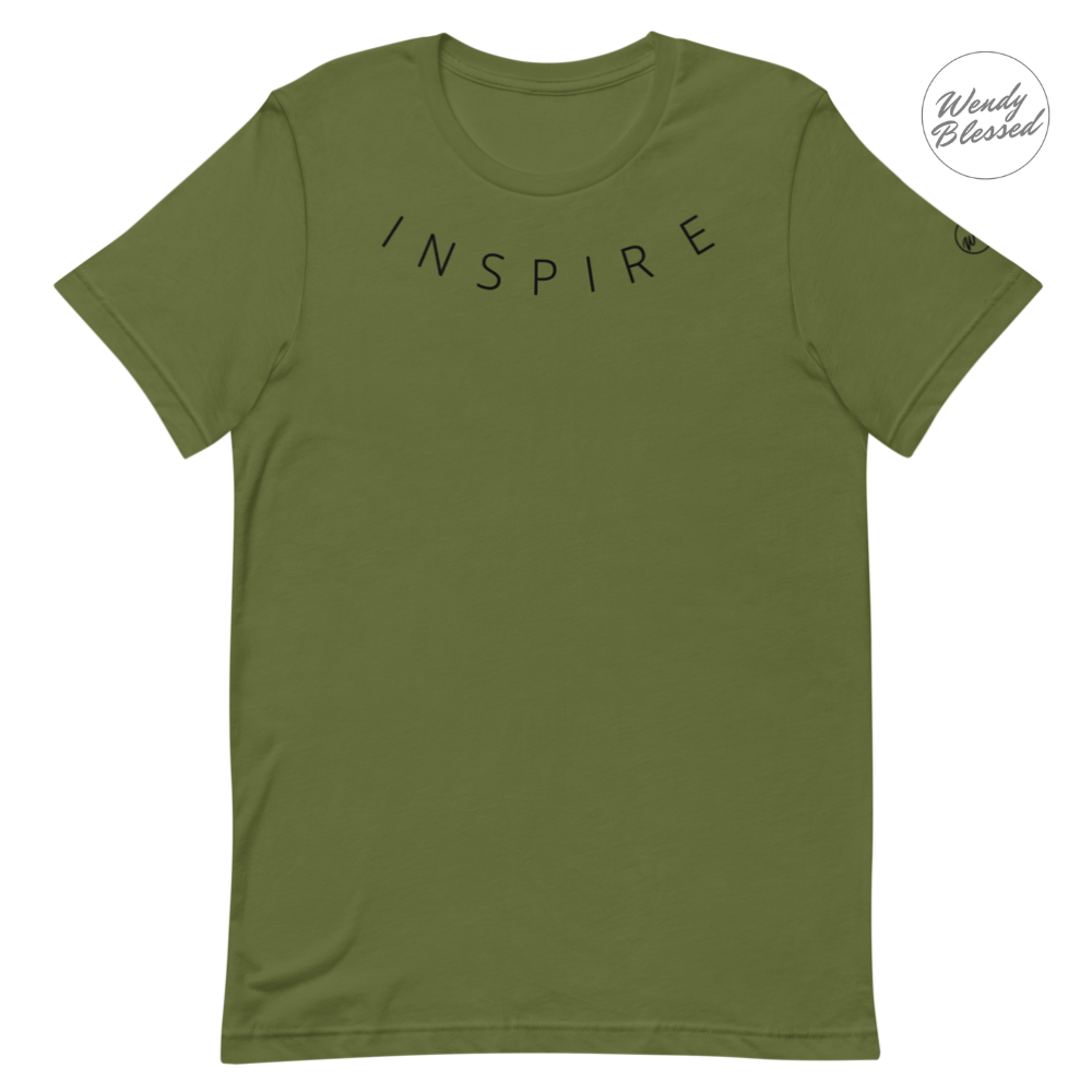 T-shirt Short-sleeve unisex INSPIRE RN & ARM Logo design.