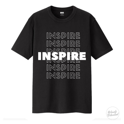 T-Shirt Round Neck with trend Inspire Logo
